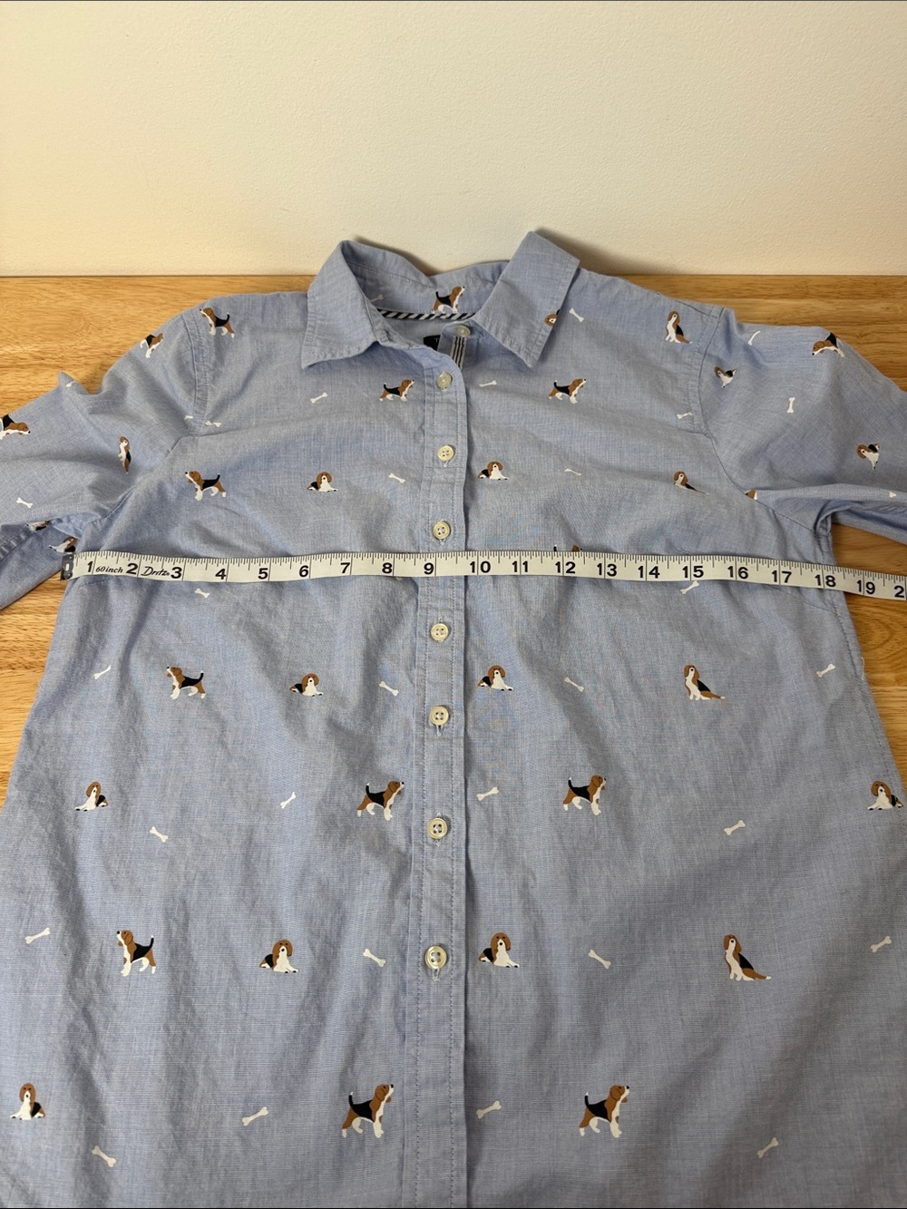 100% cotton | Petite women’s Talbots | Tops | Fetching Beagle Dog Print - Picture 5 of 15